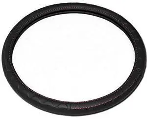 New 18" Leatherette Steering Wheel Cover Peterbilt Freightliner Semi Truck Soft
