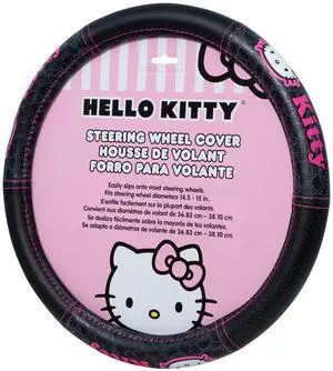 Plasticolor 006785R01 Hello Kitty Collage Speed Grip Steering Wheel Cover