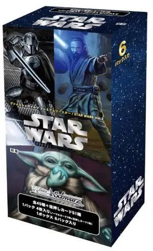 Weiss Schwarz Japanese Star Wars Vol.2 Premium Booster Box, Trading Cards