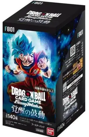 BANDAI Dragon Ball Super Japanese Fusion World FB01 Booster Box