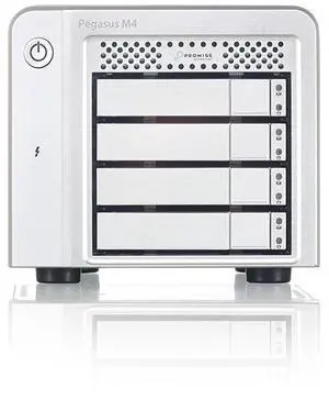 Promise Technology Pegasus M4 8TB Thunderbolt 3 SSD RAID Storage Solution