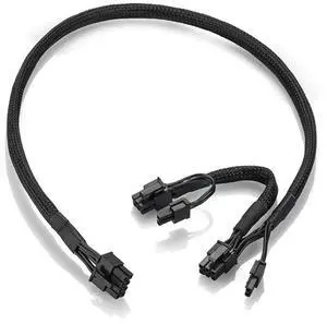 Vszerda Braided ATX PSU 8 Pin Male to Dual 8 Pin 6+2 Pin PCIe Male GPU Power Supply Splitter Adapter Cable ONLY for C orsair Modular Power Supply 23.6inch + 5.9inch Tinned Copper Wire 18AWG Vszerda Braided ATX PSU 8 Pin Male to Dual 8 Pin 6+2 Pin PCIe Male GPU Power Supply Splitter Adapter Cable ONLY for C orsair Modular Power Supply 23.6inch + 5.9inch Tinned Copper Wire 18AWG