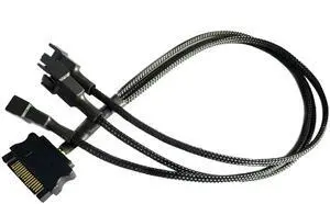 Vszerda SATA to 3 Fan Splitter Adapter Cable 3 Way Sleeved Braided Y Splitter Computer case PC 3/4 pin Fan Extension Power Cable SATA to 3 Fan Converter 16 inches Vszerda SATA to 3 Fan Splitter Adapter Cable 3 Way Sleeved Braided Y Splitter Computer case PC 3/4 pin Fan Extension Power Cable SATA to 3 Fan Converter 16 inches