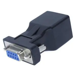 Vszerda DB9 to RJ45 Adapter RJ45 to RS232 Converter RJ45 Female to 9 Pin Adapter DB9 Female Serial COM Port to Network Port Adapter Vszerda DB9 to RJ45 Adapter RJ45 to RS232 Converter RJ45 Female to 9 Pin Adapter DB9 Female Serial COM Port to Network Port Adapter