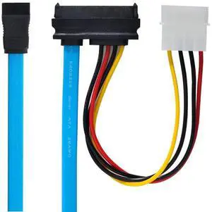 Vszerda SAS Cable SFF-8482 SAS 29 Pin to SATA 22Pin Hard Disk Drive Raid Extension Cable with IDE 4Pin Power Port Vszerda SAS Cable SFF-8482 SAS 29 Pin to SATA 22Pin Hard Disk Drive Raid Extension Cable with IDE 4Pin Power Port