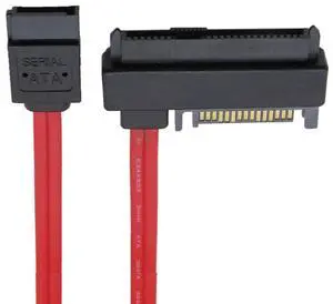 Vszerda SAS Cable SFF-8482 SAS 29 Pin to SATA 22Pin Hard Disk Drive Raid Extension Cable with 15 Pin SATA Power Port Vszerda SAS Cable SFF-8482 SAS 29 Pin to SATA 22Pin Hard Disk Drive Raid Extension Cable with 15 Pin SATA Power Port