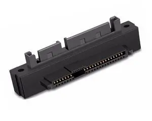 Vszerda SAS Adapter SFF-8482 SAS 29 Pin to SATA 22Pin Hard Disk Drive Raid Extension Adapter 90 Degree Angled