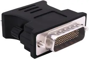 Vszerda LFH DMS-59 Pin to HDMI 1.4 Adapter 59 Pin DVI Male to HDMI Female Convertor Connector for PC Desktop Graphics Card Computer Accessory