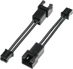 Vszerda 2-Pin Micro PH 2.0mm Female to Mini XH 2.5mm Male Connector Adapter Cable for Cooling Fans, Sensors, and Other Devices (2-Pack) Vszerda 2-Pin Micro PH 2.0mm Female to Mini XH 2.5mm Male Connector Adapter Cable for Cooling Fans, Sensors, and Other Devices (2-Pack)
