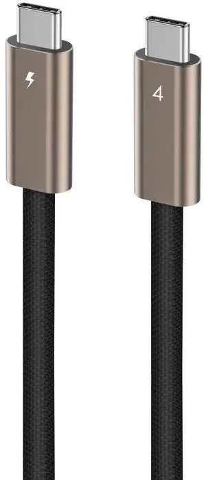 Vszerda USB C to USB C Cable 40Gbps 6.6 FT, 240W 100W 60W USB4 Cable 24Pin for Thunderbolt4 Emarker USB Type C PD3.1 Video Audio Data Charger for iPhone16 16e 15 Galaxy S25 Display PC Mac Laptop