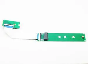 Vszerda M.2 NVME 2242 to 2280 Extension Cable,NGFF M-Key PCIe SSD 2230 to 2280 Extender Card with Anti-electromagnetic Foiled Reversed Cable 10CMS