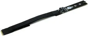 Vszerda M.2 NVME PCIe 4.0 Extender,NGFF M-Key SSD Extention Card with Anti-electromagnetic Cable 15CMS
