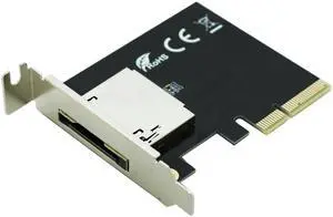Vszerda Low Profile PCI-e 4X CFexpress Memory Card Reader,Compatible with Sony ProGrade Lexar Type B Card