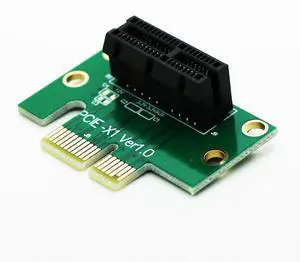 Vszerda PCI-E PCIe Express 1X Riser Extension Card Angled