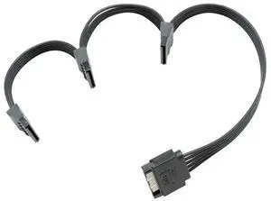 Vszerda SATA Power Extension Cable 15 Pin SATA Male to Female Extender Cable Adapter for HDD Hard Drive 16.5inch 42cm (1 to 3)
