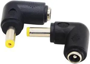 Vszerda DC4.8x1.7mm Male 90 Degree Angle to DC5.5x2.1mm Female Adapter 5 Volt DC Barrel Power Jack Charging Cable Connector for Tablet (DC4.8x1.7mm)(2pack) Vszerda DC4.8x1.7mm Male 90 Degree Angle to DC5.5x2.1mm Female Adapter 5 Volt DC Barrel Power Jack Charging Cable Connector for Tablet (DC4.8x1.7mm)(2pack)