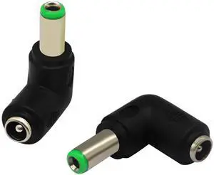 Vszerda DC 6.3x3.0mm Male 90 Degree Angle to DC5.5x2.1mm Female Adapter 5 Volt DC Barrel Power Jack Charging Cable Connector for Tablet (DC6.3x3.0mm)(2pack) Vszerda DC 6.3x3.0mm Male 90 Degree Angle to DC5.5x2.1mm Female Adapter 5 Volt DC Barrel Power Jack Charging Cable Connector for Tablet (DC6.3x3.0mm)(2pack)