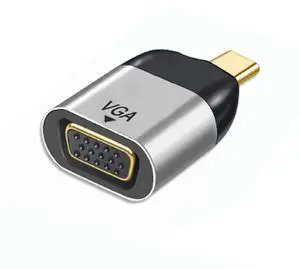 Vszerda Type C to VGA Converter USB-C Monitor Adapter 1080p 60hz for Tablet & Phone & Laptop Vszerda Type C to VGA Converter USB-C Monitor Adapter 1080p 60hz for Tablet & Phone & Laptop