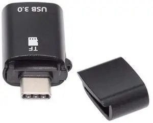 Vszerda 10Gbps Type-C USB-C to USB 3.0 Female OTG & Micro-SD TF Card Reader Adapter for Phone Laptop Tablet Vszerda 10Gbps Type-C USB-C to USB 3.0 Female OTG & Micro-SD TF Card Reader Adapter for Phone Laptop Tablet