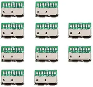 Vszerda 10pcs/Set DIY OEM Micro USB 3.0 10Pin Female Socket Mount SMT Type Receptacle PCB Board for USB Disk Vszerda 10pcs/Set DIY OEM Micro USB 3.0 10Pin Female Socket Mount SMT Type Receptacle PCB Board for USB Disk