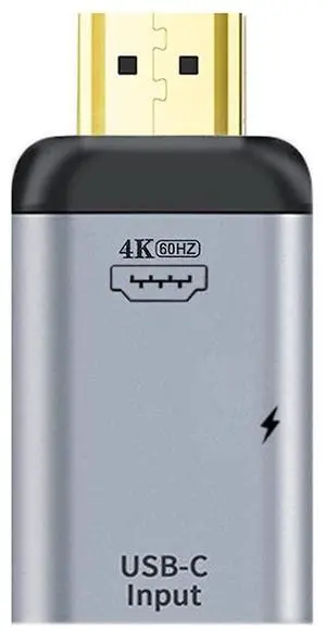 Vszerda USB-C Type C Female Source to HDMI Sink HDTV & PD Power Adapter 4K 60hz 1080p for Phone & Laptop