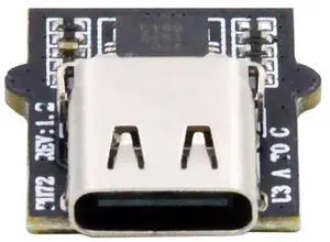 Vszerda USB C Type-C Female Socket DIY OEM Connector with VL160 Chipset Replace for USB3.0 Type-A Female DIP Type DC 5V Power PCI-e Card Motherboard Laptop