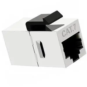 Vszerda 10-Gigabit UTP CAT7 Coupler Inline Keystone Jack RJ45 Female to Female STP Shield UTP 8P8C Keystone Insert Compatible with All CAT5 CAT5e CAT6 CAT6a Cat7 Applications Vszerda 10-Gigabit UTP CAT7 Coupler Inline Keystone Jack RJ45 Female to Female STP Shield UTP 8P8C Keystone Insert Compatible with All CAT5 CAT5e CAT6 CAT6a Cat7 Applications