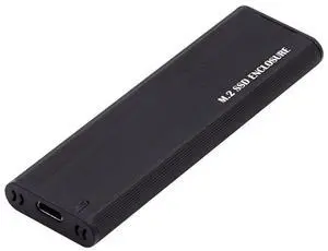 Vszerda USB 3.0 Type-C USB-C to M-Key M.2 NVMe SSD External PCBA Case Enclosure Portable Adapter RTL9210B Chipset Vszerda USB 3.0 Type-C USB-C to M-Key M.2 NVMe SSD External PCBA Case Enclosure Portable Adapter RTL9210B Chipset