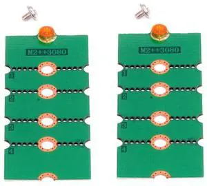 Vszerda 2pcs/lot M.2 NGFF NVME M2 Extension Adapter Brackets Transfer 2230 2242 2260 2280 Change to Long Size SSD Soild Hard Disk Converter Frame