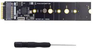 Vszerda JMB582 SATA NGFF Key B+M SSD to NVME M-Key Motherboard Desktop Adapter Converter Card for SSD 2280