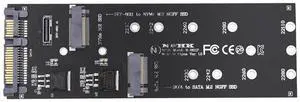 Vszerda Oculink SFF-8612 8611 to U.2 Kit M-Key to NVME PCIe SSD and NGFF to SATA Adapter for Mainboard