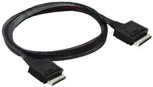 Vszerda OCuLink PCIe PCI-Express SFF-8611 8X 8-Lane to OCuLink SFF-8611 8X SSD Data Active Cable 50cm