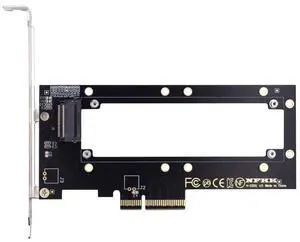 Vszerda PCI-E4.0 4X Host Converter to EDSFF GEN-Z NVMe Ruler 1U E1.S 5.9mm 8.0mm Thickness Short SSD Carrier Adapter
