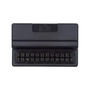 Vszerda Overmold ATX 24pin Male 90 Degree to 24Pin Female Power Adapter Mainboard Motherboard for Desktops PC Supply