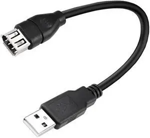 Vszerda Firewire 6-Pin to USB Adapter Cable IEEE 1394 Firewire 400 Female to USB 2.0 Male Converter Connector Cord for Computer Connecting Old External Hard Driver/Camcorder/Camera/Scanner  20cm