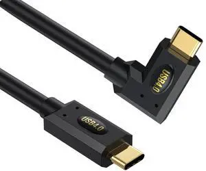 Vszerda USB4.0 Cable Spring Coiled, USB C to USB C Cord 8K/6K @60hz 40Gbps 240W Fast Data Charging Type C Spring Spiral Cord Cables, 4FT/1.2M (Male to Male, Straight to Left/Right Angled) Vszerda USB4.0 Cable Spring Coiled, USB C to USB C Cord 8K/6K @60hz 40Gbps 240W Fast Data Charging Type C Spring Spiral Cord Cables, 4FT/1.2M (Male to Male, Straight to Left/Right Angled)