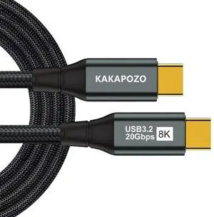 USB C Monitor Cable 8FT-8K@60Hz USB-C Video Cable-100W PD Fast Charging-USB 3.2 Gen 2 20Gbps Type-C Data Transfer, USBC to USBC Video Cable for iPhone 17 Air 16 15 Pro Max, MacBooks, iPad, Carplay USB C Monitor Cable 8FT-8K@60Hz USB-C Video Cable-100W PD Fast Charging-USB 3.2 Gen 2 20Gbps Type-C Data Transfer, USBC to USBC Video Cable for iPhone 17 Air 16 15 Pro Max, MacBooks, iPad, Carplay