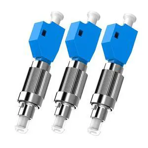 Vszerda 3-Pack FC Male to LC Female Adapter, Visual Fault Locator Adapter Single Mode 9/125um FC/UPC Male to LC/UPC Female Fiber Optic Connector Coupler for Fiber Network Cable Vszerda 3-Pack FC Male to LC Female Adapter, Visual Fault Locator Adapter Single Mode 9/125um FC/UPC Male to LC/UPC Female Fiber Optic Connector Coupler for Fiber Network Cable