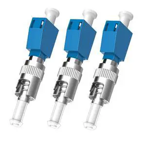 Vszerda 3-Pack ST to LC Adapter, Single Mode 9/125um ST/UPC Male to LC/UPC Female Fiber Optic Adapter Coupler Simplex UPC Hybrid Optical Fiber Convertor for Optical Power Meter Vszerda 3-Pack ST to LC Adapter, Single Mode 9/125um ST/UPC Male to LC/UPC Female Fiber Optic Adapter Coupler Simplex UPC Hybrid Optical Fiber Convertor for Optical Power Meter