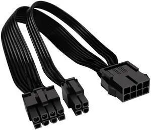 Vszerda EPS12V CPU 8 Pin Female to CPU ATX 8 Pin and ATX 4 Pin Male Power Supply Extension Cable Vszerda EPS12V CPU 8 Pin Female to CPU ATX 8 Pin and ATX 4 Pin Male Power Supply Extension Cable