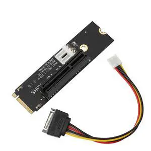 Vszerda NGFF M.2 M-Key to PCIe X4 Expansion Card Adapter,M.2 B Key 2260 2280 SSD to PCIE 1X 4X 8X 16X Riser Card Vszerda NGFF M.2 M-Key to PCIe X4 Expansion Card Adapter,M.2 B Key 2260 2280 SSD to PCIE 1X 4X 8X 16X Riser Card