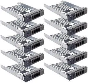 Vszerda 10 Pack 3.5" LFF SAS SATA Hard Drive Tray Caddy PN F238F 0F238F Hot Swap Carrier Compatible with Dell PowerEdge 11G 12G 13G 14G T340 T440 T640 R530 R730 R930 R520 R720 R720XD Server Vszerda 10 Pack 3.5" LFF SAS SATA Hard Drive Tray Caddy PN F238F 0F238F Hot Swap Carrier Compatible with Dell PowerEdge 11G 12G 13G 14G T340 T440 T640 R530 R730 R930 R520 R720 R720XD Server