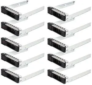 Vszerda 10-Pack 3.5" HDD SSD Hard Drive Tray Caddy X7K8W 0X7K8W Hard Disk Bracket Compatible with Dell PowerEdge 14th 15th 16th Gen R240 R340 R440 R540 R640 R740 R740xd2 R6415 R7425 Servers Vszerda 10-Pack 3.5" HDD SSD Hard Drive Tray Caddy X7K8W 0X7K8W Hard Disk Bracket Compatible with Dell PowerEdge 14th 15th 16th Gen R240 R340 R440 R540 R640 R740 R740xd2 R6415 R7425 Servers