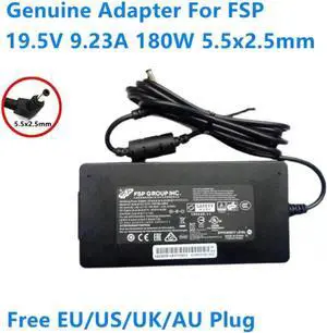 Vszerda 19.5V 9.23A 180W AC DC Power Adapter 5.5x2.5mm DC Tip Replacement for FSP FSP180-AJBN3, Compatible with MAG-15 XNE15E19 EG-LP5-BK Gaming Laptop Charger Vszerda 19.5V 9.23A 180W AC DC Power Adapter 5.5x2.5mm DC Tip Replacement for FSP FSP180-AJBN3, Compatible with MAG-15 XNE15E19 EG-LP5-BK Gaming Laptop Charger