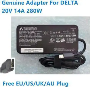 Vszerda 280W Delta ADP-280BB B AC Laptop Charger, 20V 14A Power Adapter Replacement for MSI GE66 GE76 GP76, Chicony A18-280P1A Gaming Notebooks Vszerda 280W Delta ADP-280BB B AC Laptop Charger, 20V 14A Power Adapter Replacement for MSI GE66 GE76 GP76, Chicony A18-280P1A Gaming Notebooks