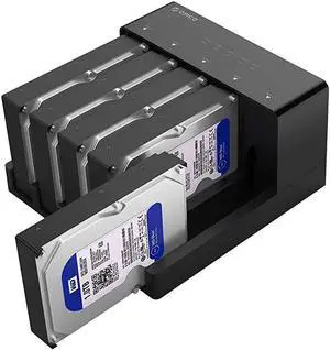 Vszerda USB 3.0 to SATA 5-Bay Hard Drive Docking Station with Offline Clone Function, Supports 2.5/3.5 Inch HDD SSD, Up to 10TB per Drive Vszerda USB 3.0 to SATA 5-Bay Hard Drive Docking Station with Offline Clone Function, Supports 2.5/3.5 Inch HDD SSD, Up to 10TB per Drive