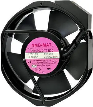 Vszerda NMB 5915PC-22T-B30 172×150×38mm AC Axial Cooling Fan 220V 40W/38W 50/60Hz Industrial Inverter Cabinet Fan Vszerda NMB 5915PC-22T-B30 172×150×38mm AC Axial Cooling Fan 220V 40W/38W 50/60Hz Industrial Inverter Cabinet Fan