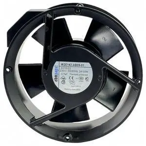 Vszerda EBM PAPST W2E143-AB09-01 High Temp Axial Fan, 172×172×51mm 230V 24/30W Cabinet Cooling Fan Vszerda EBM PAPST W2E143-AB09-01 High Temp Axial Fan, 172×172×51mm 230V 24/30W Cabinet Cooling Fan