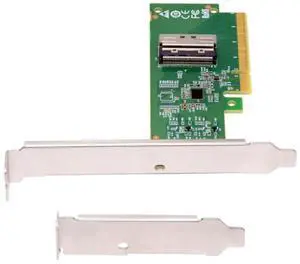 Vszerda PCIe 5.0 x8 to MCIO 8i (SFF-TA-1016) Adapter, 74Pin Mini Cool Edge IO Female PCI Expansion Card for Server/Storage/NAS Vszerda PCIe 5.0 x8 to MCIO 8i (SFF-TA-1016) Adapter, 74Pin Mini Cool Edge IO Female PCI Expansion Card for Server/Storage/NAS