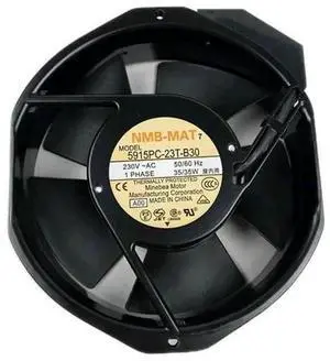 Vszerda 1PC NMB TECHNOLOGIES 5915PC-23T-B30-A00 AC Axial Fan, 230V Rectangular Industrial Cooling Fan Vszerda 1PC NMB TECHNOLOGIES 5915PC-23T-B30-A00 AC Axial Fan, 230V Rectangular Industrial Cooling Fan